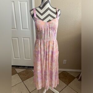 Tye Die Pink Dress